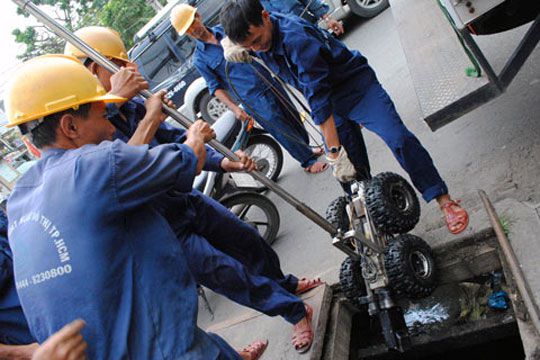Dịch vụ hút bể phốt tại Lạng Giang - Bắc Giang